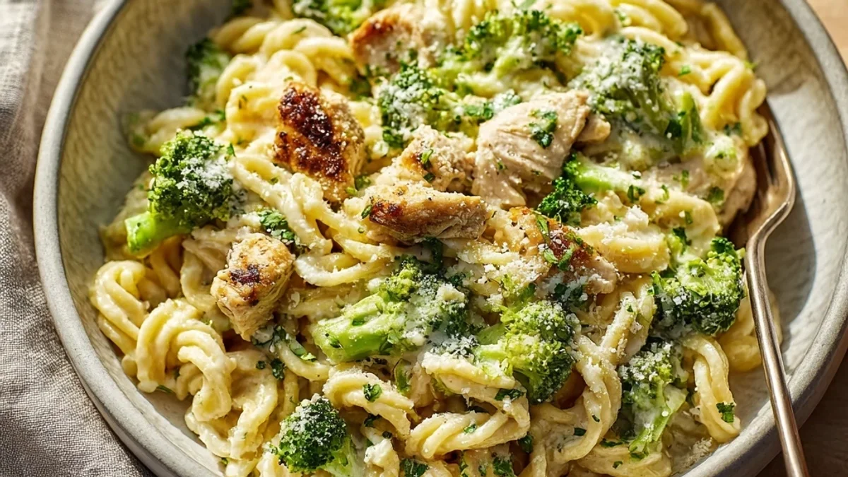 Simple Rotisserie Chicken Broccoli Pasta for Weeknights