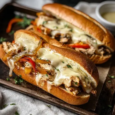 Sizzling Chicken Philly Cheese Steaks: A Homestyle Twist