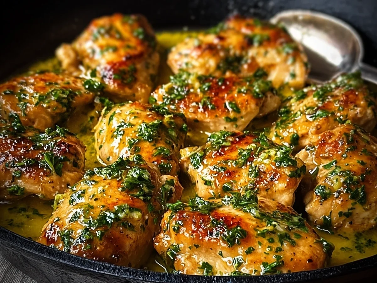 Skillet Garlic Butter Chicken: Texas Roadhouse Style Dinner - Featured Image