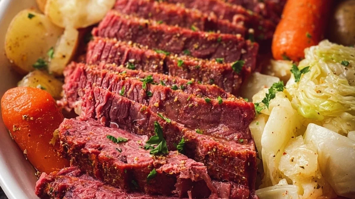 Slow Cooker Corned Beef and Cabbage: A Hearty Meal