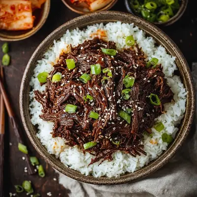 Slow Cooker Korean Beef: Sweet & Savory Easy Dinner