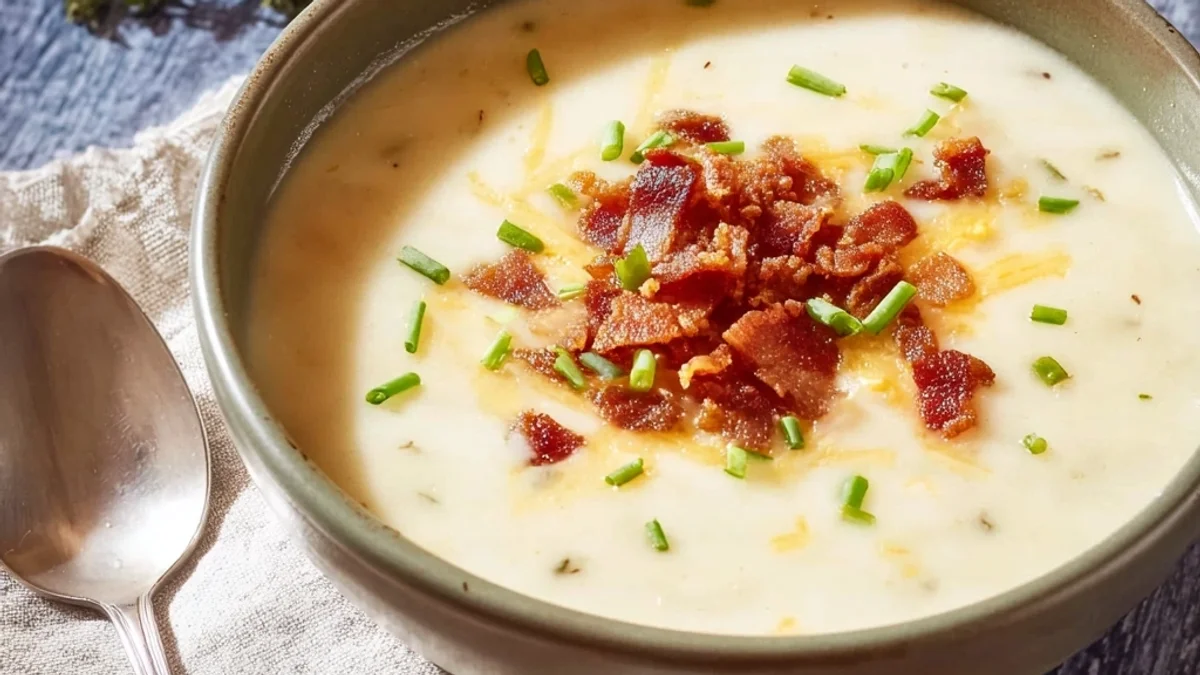 Slow Cooker Potato Soup Recipe: Creamy & Simple
