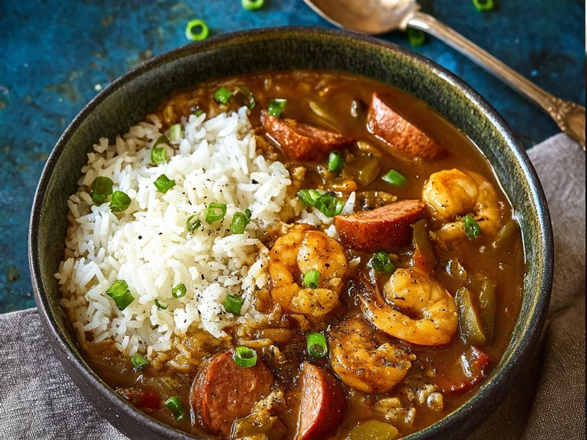 Spicy Cajun Gumbo Recipe: Rich, Smoky, and Soulful - Featured Image