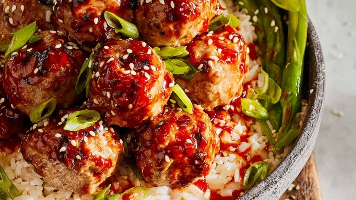 Spicy Firecracker Meatballs: My Hello Fresh Recipe