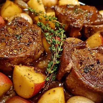 Tender Crock Pot Apple Lamb Chops: A Weeknight Delight
