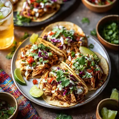 Tender Pulled Chicken Tacos Recipe: A Weeknight Favorite