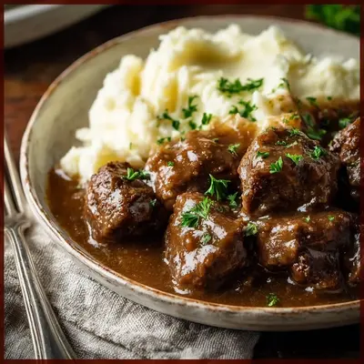 Tender Sirloin Tips in Gravy: A Hearty Dinner